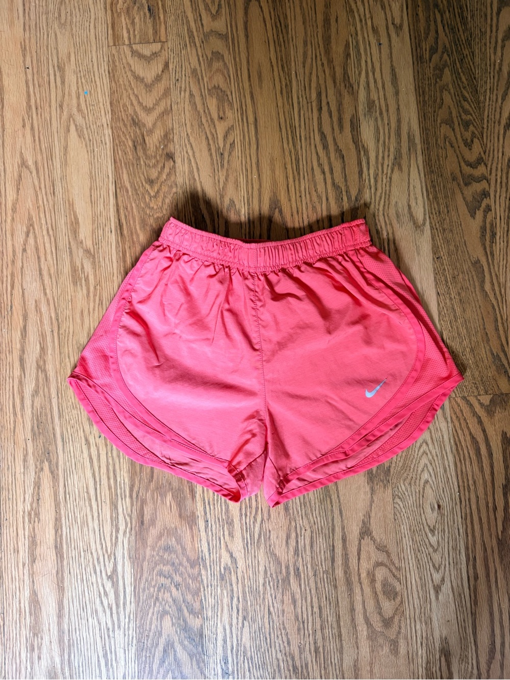 Nike Women’s Coral Pink Athletic Running Shorts